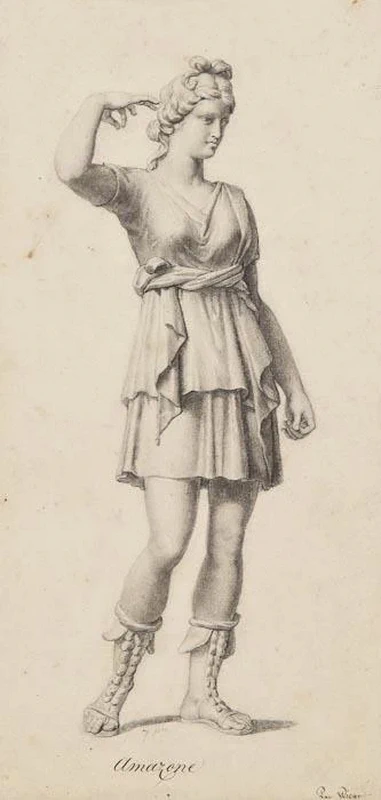 Jean - Baptiste Wicar, Amazone